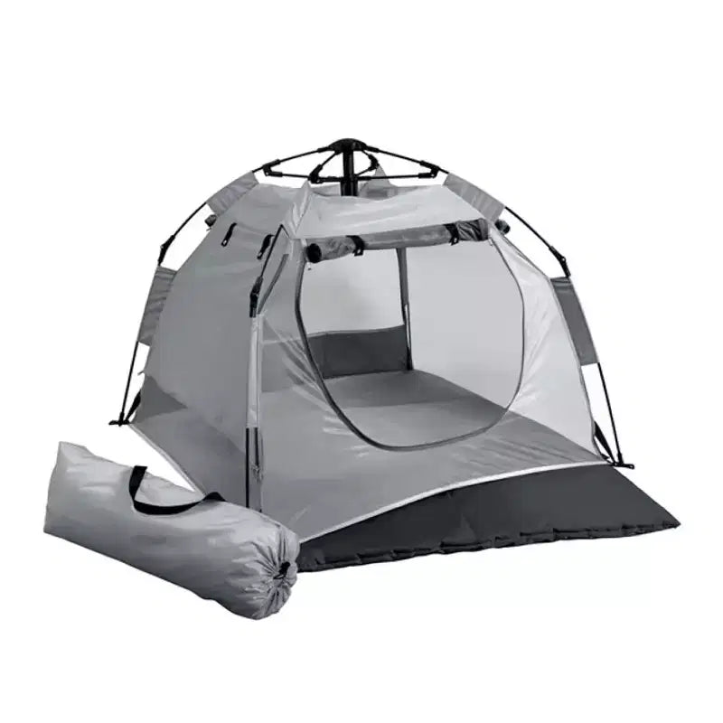Kidco Lightweight Portable Tent-Peapod Camp Playard - Midnight: Carrying Bag, Folds for Easy Transport and Storage, Metal Frame