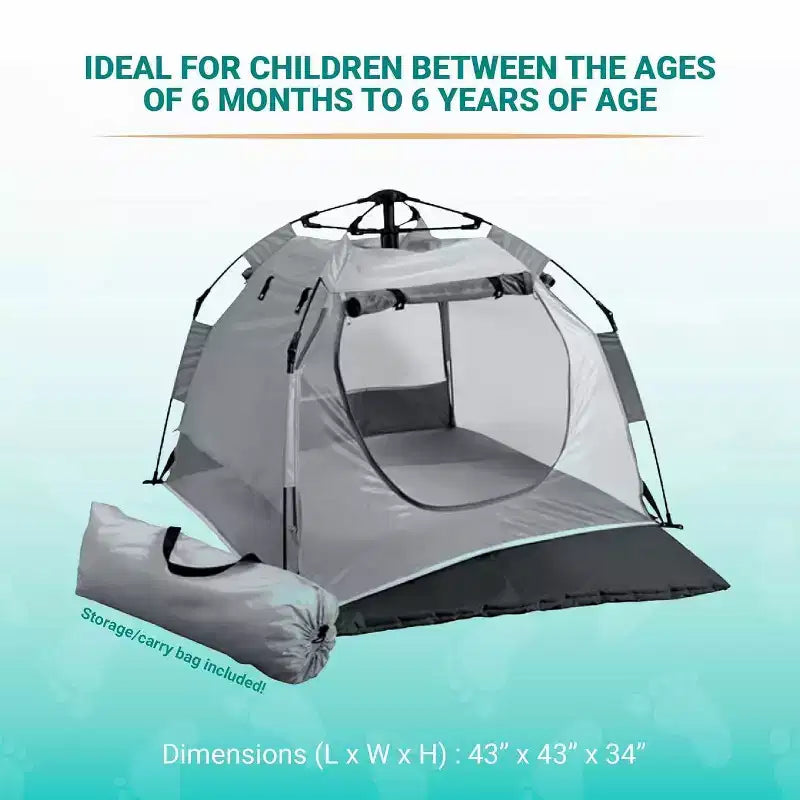 Tenda pop-up Midnight, 1 persona, Struttura in metallo
