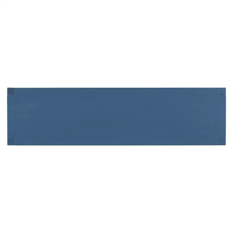 Consolle incrociata Beige / Nera / Grigia / Blu Navy con 4 cassetti, Singola