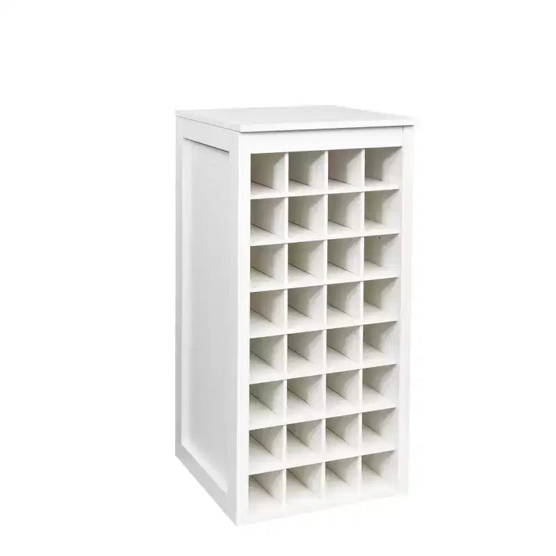 Mobile contenitore noce / marrone noce / bianco con cassetti e ripiano – Montaggio a 1 persona