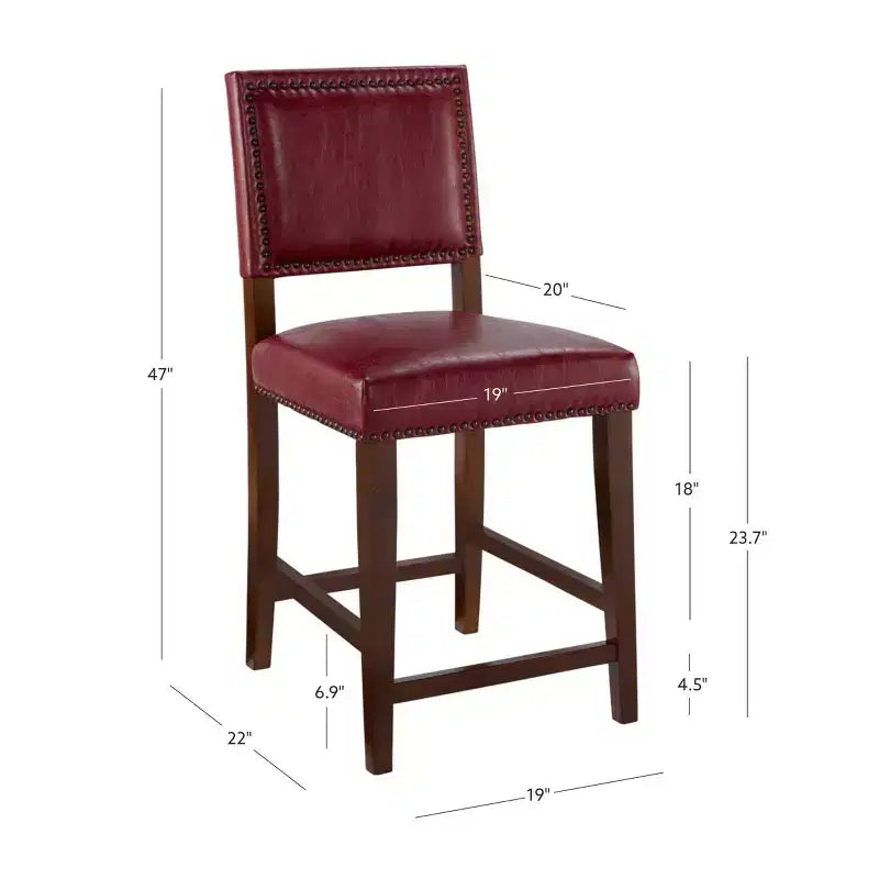Sgabello da bancone in similpelle grigio / nero / caramello, senza braccioli, 1 posto