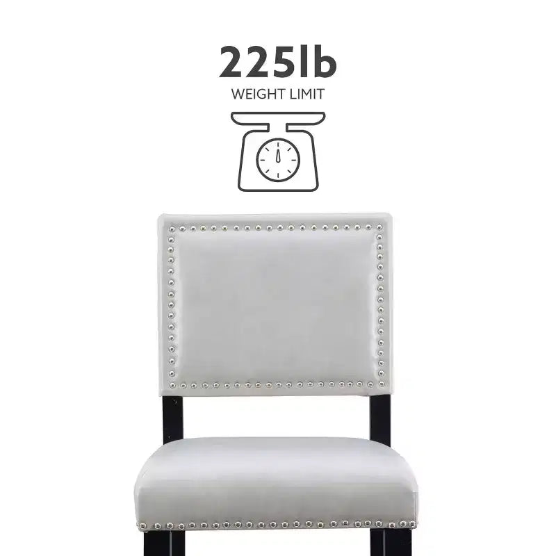Sgabello da bancone in similpelle grigio / nero / caramello, senza braccioli, 1 posto